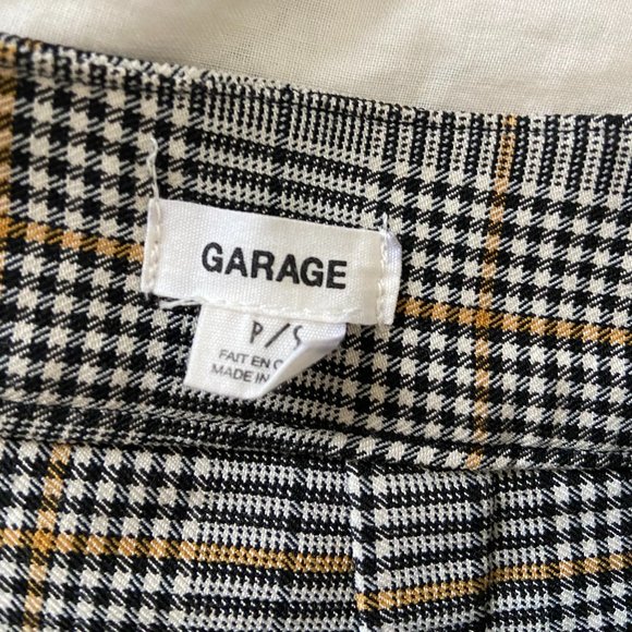 Garage Plaid Mini Skirt - Picture 2 of 2